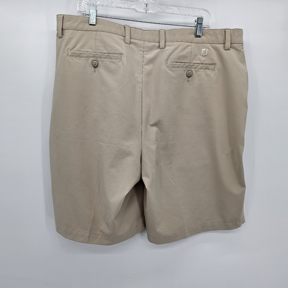 FootJoy quick dry flat front khaki shorts men's size 40 - Picture 3 of 8